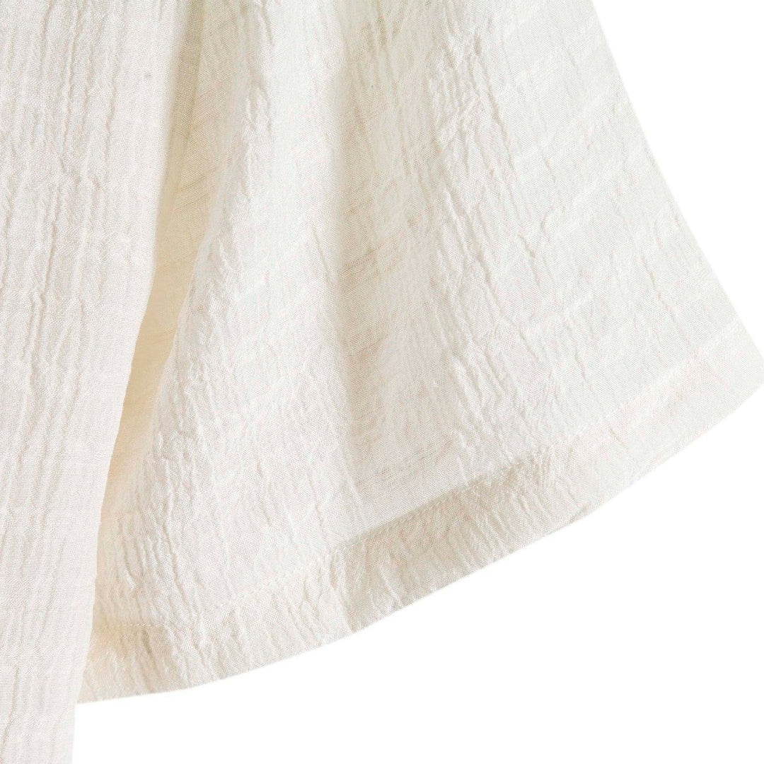Chemise manches courtes Playa Off White